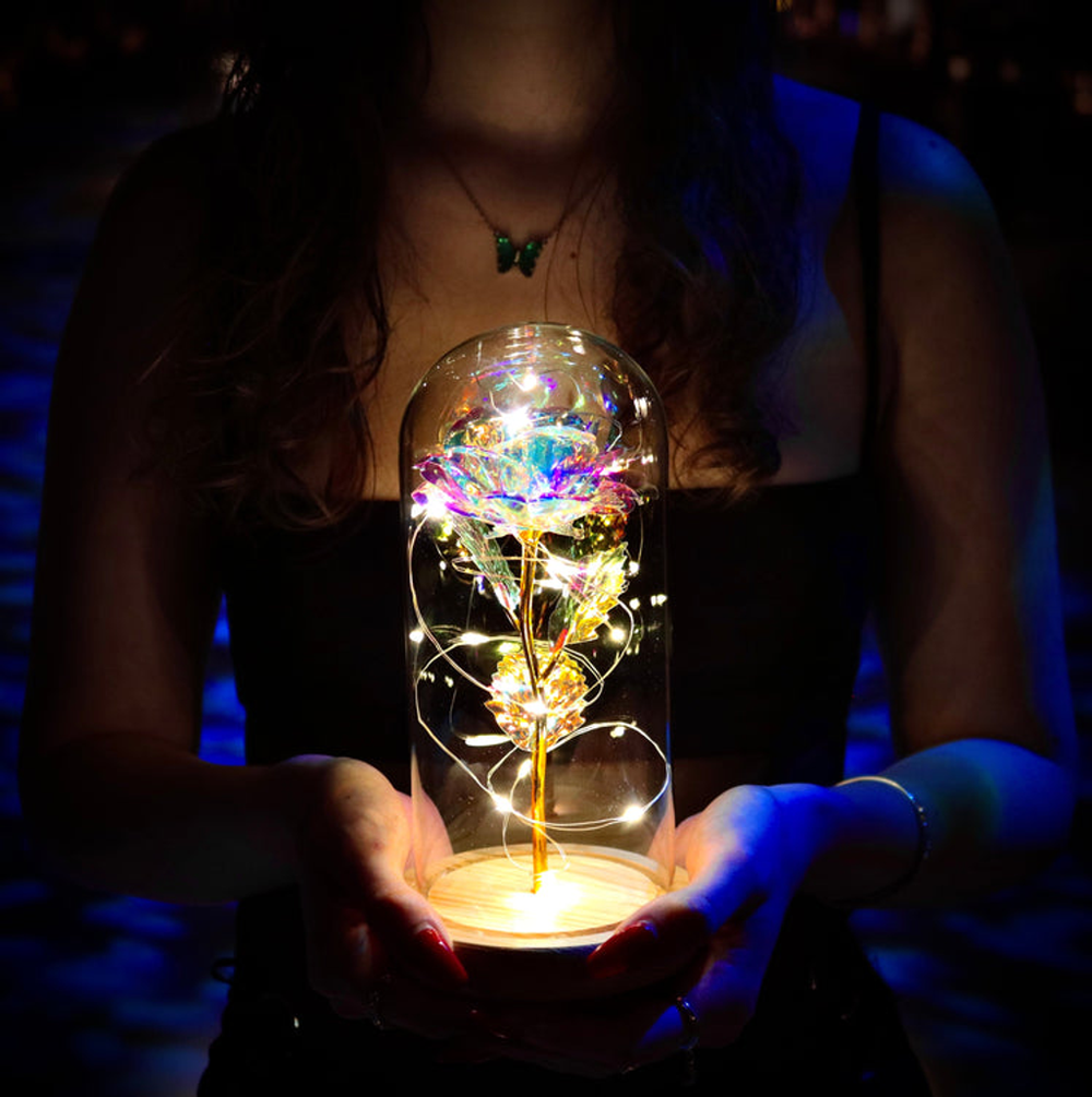 Enchanted Sparkly Rose